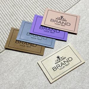 Faux leather labels - EP-M136