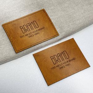 Genuine leather labels - EP-M48