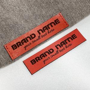 Genuine leather labels - EP-M57