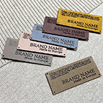 Faux leather labels - EP-M110