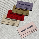 Faux leather labels - EP-M122