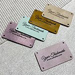 Faux leather labels - EP-M132