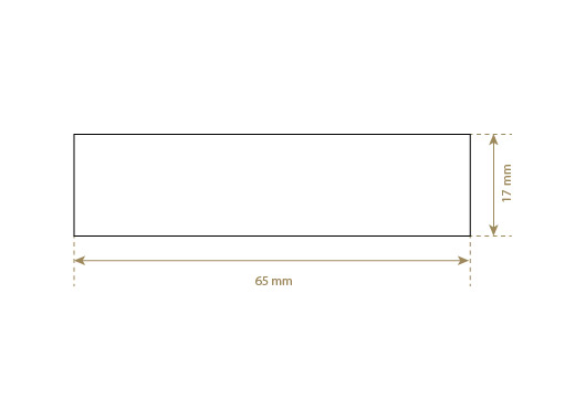 Faux leather label Model EP-M135
