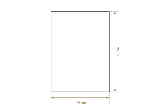 Faux leather label Model EP-M139