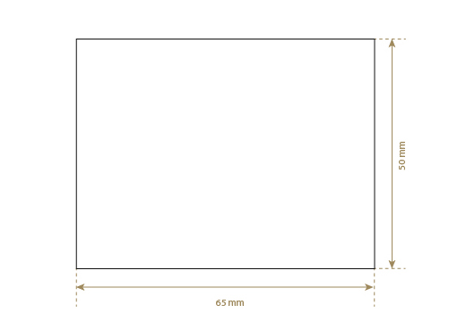 Faux leather label Model EP-M149