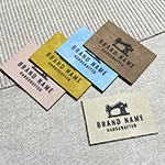 Faux leather labels - EP-M166