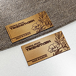 Genuine leather label Model EP-M3