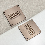 Genuine leather label Model EP-M38