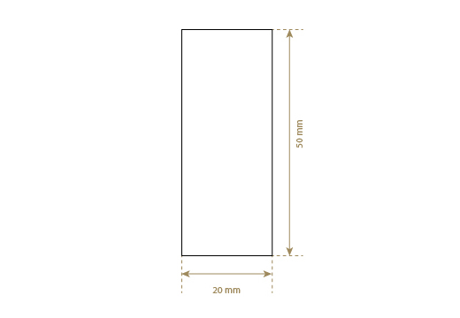 Genuine leather label Model EP-M61