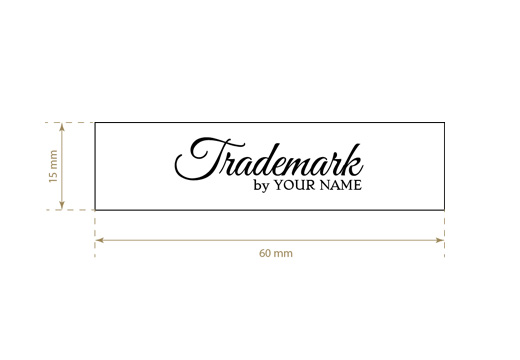 Printed textile label Vogue Style Model TL-M69