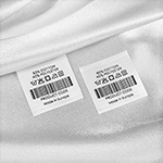 Laundry care label with Barcode Model TC-M188