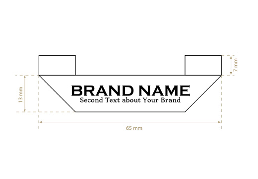 Woven label Solid Style Model WL-M32