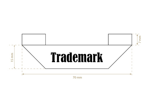 Woven label Fancy Style Model WL-M34