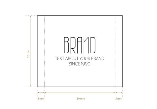 Woven label Amazing Style Model WL-M97